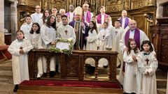 Celebraci�n de la puesta en marcha de la unidad parroquial de Ribeira