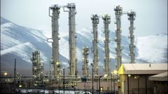 Imagen del reactor de agua pesada de la ciudad de Arak, en Ir�n