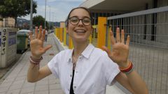 A ourens� Andrea N��ez roz� el diez en selectividad