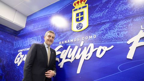 El mexicano Mart�n Pel�ez, presidente del Real Oviedo