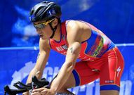 El ferrolano G�mez Noya, en la competici�n de Madrid.