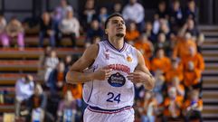 Brito, el jugador m�s destacado del Obra en la victoria en la pista del Fuenlabrada.