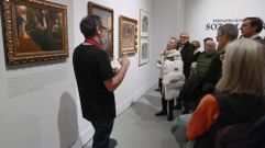 Visita de suscriptores de La Voz a la exposici�n, en diciembre 