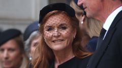 Sarah Ferguson, en su �ltima aparici�n p�blica en septiembre del 2025