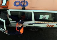 Xos� Narciso P�rez sempre est� preparado para prestar axuda no veh�culo do equipo. 