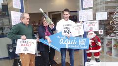 Estas son las personas que repartieron suerte en A Coru�a