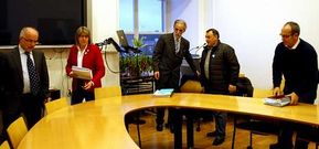 El encuentro en la sede de la Conseller�a do Medio Rural e do Mar dur� casi dos horas.