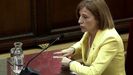 Carme Forcadell eligi� un traje amarillo para su alegato final ante el Tribunal Supremo