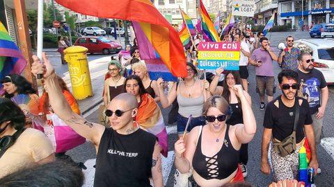 Día del Orgullo en Vigo.