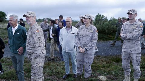 INAUGURACION DEL BOSQUE DEFENSA-IBERDROLA EN LA ESTACION DE VIGILANCIA AEREA EVA 10 DEL BARBANZA