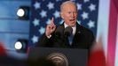 Biden, en un momento de su discurso en Varsovia