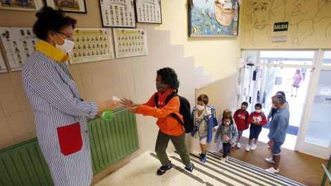 Vuelta al cole en el colegio de Barcelos