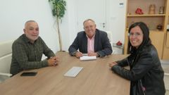 Xabier Maceiras reuniuse con representantes municipais para avanzar no proxecto
