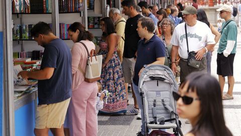 Primera jornada de la Feira do Libro de A Coru�a
