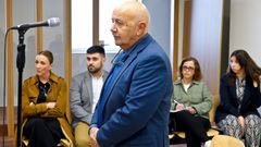 Carlos Fern�ndez, el pasado 9 de mayo, durante la vista que se celebr� en Vigo y donde acept� un acuerdo por el que se declar� culpable de gesti�n desleal