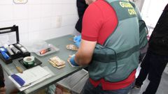 La Guardia Civil registr� casas y fincas en Lugo y A Coru�a.
