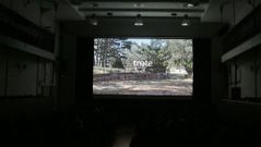 Detalle de una proyecci�n de la pel�cula que se podr� ver en Pant�n