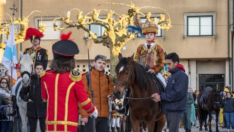 Desfile de los xenerais do Ulla en el 2025