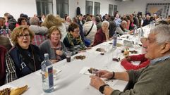 En A Pobra de Trives celebraron el magosto en Santa Leonor este viernes.