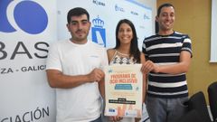 Jes�s Paz, Mar�a Sampedro y Francisco Javier G�mez presentaron la iniciativa.