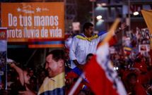 Maduro no dej� de utilizar en ning�n momento de la campa�a la imagen de Ch�vez.