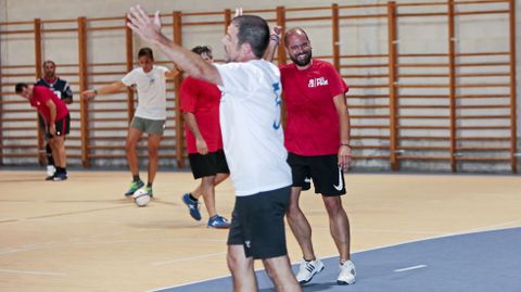 PARTIDO DE FUTBOL ENTRE EL PP Y EL PSOE DE PONTEVEDRA