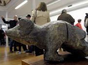 M�s de cuarenta artistas mostraron su visi�n del cerdo.