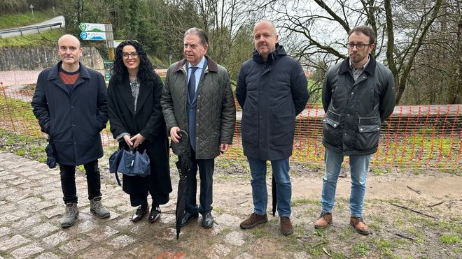 Cultura inicia la obra de la conexi�n peatonal entre Santa Mar�a del Naranco y San Miguel de Lillo