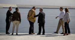 Los presidentes portuarios visitaron Langosteira.