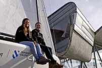 <span lang= es-es >El Centro Galego de Vela, un talism�n</span>. Fue la base de operaciones del barco de T�mara para entrar en el equipo preol�mpico.