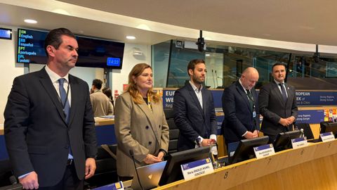 El consejero de Hacienda del Principado, Guillermo Pel�ez, en Semana Europea de las Regiones