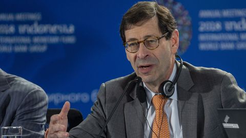 El consejero de Economia del FMI, Maurice Obstfeld