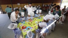 Taller de cocina con los ni�os del Fingoi 2