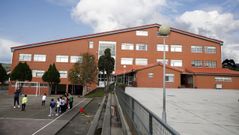 Imagen de archivo del CEIP de Palmeira, en donde Educaci�n tiene contabilizados cinco casos y hay dos aulas cerradas