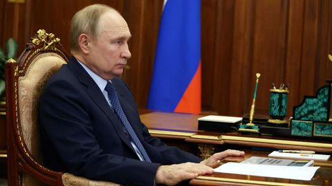 Vladimir Putin, presidente de Rusia.