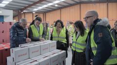 La conselleira Lorenzana visit� la sede de Arenal