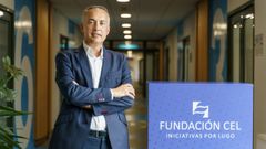 Luis Garc�a Santalla, presidente de la Fundaci�n CEL