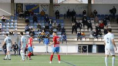 Debido a las restricciones por el coronavirus, el partido entre el Viveiro y el Polvor�n del 27 de enero se disput� en San Cibrao