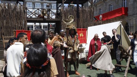 El campamento de la Cohors fue de lo ms visitado el domingo