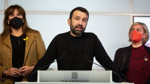 El diputado de la CUP Pau Juvill�, en una imagen de archivo.