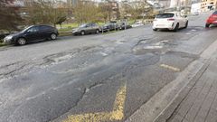 En Serra de MEeira hay m�s baches que l�neas