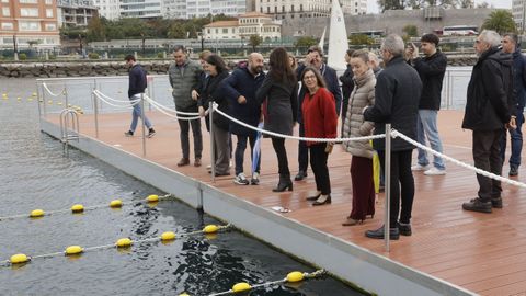 Inauguración y puesta en sevicio de la plataforma náutica de O Parrote, en A Coruña