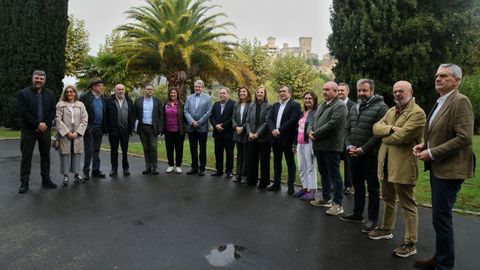 Reunin de la conselleira de Medio Ambiente con los alcaldes de la comarca de Vern