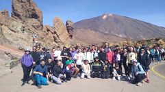 Alumnos del IES Ferro Couselo de Ourense en Tenerife