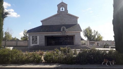 Panten de la familia Franco en el cementerio de Mingorrubio, en El Pardo