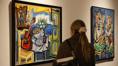 Exposici�n Vigo, luz e cor, de Barreiro, en Casa das Artes de Vigo.