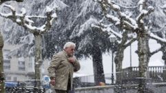Temporal de nieve en Galicia