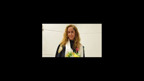 Carlota Gonzalez Navarro, madrina de la rondalla bohemios