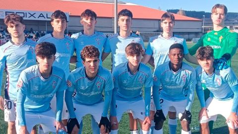 Once titular del Celta frente al Lugo en Divisi�n de Honor Juvenil este domingo.