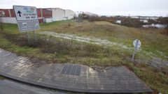 El terreno elegido para ala ampliaci�n del pol�gono est� cerca de la carretera que va a Outeiro de Rei (LU-115)